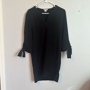 Bar III Black Shift Dress S